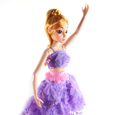 Most popular toys princess dolls magic wand rotate dancing for kids