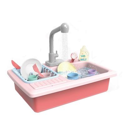 plastic kids playhouse wash-up kitchen toys