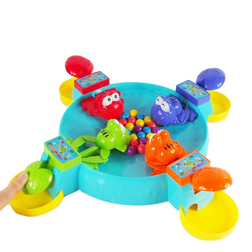 2020 trend tabletop gaming products eat beans hungry frog toy for kid