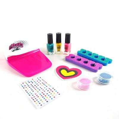 beauty art fashion grooming kit strippable nail polish toy set non toxic set for kids toy
