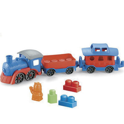 educational block train building set construction learning toy stacking