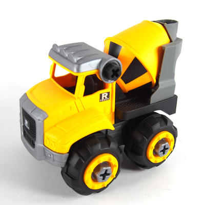 take apart toys with electric drill toddler diy assembly construction dump truck