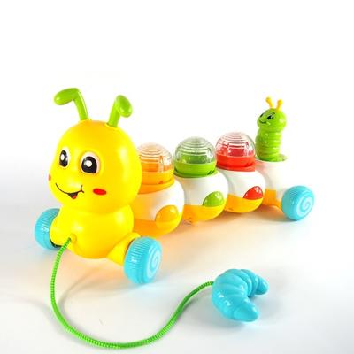 new plastic musical baby toy pull line dragging for baby