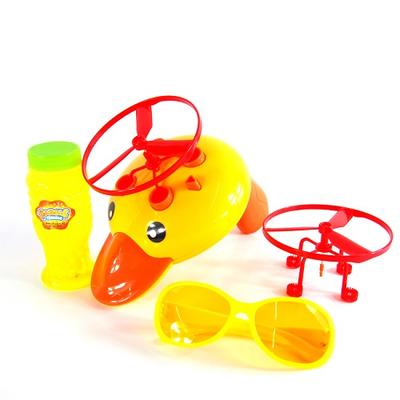 flying bubble gun toys for kids playing