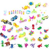 cute plastic assembly small toys for kids