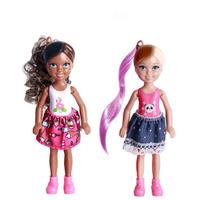 new 5.5 inch black doll lovely surprise water magic dress up blind box toys makeup doll set girl for child
