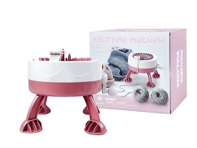kids diy kit handmade arts and crafts toy knitting machines for home use