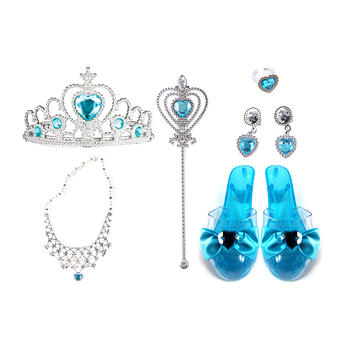 Princess pretend toy dress up jewelry set for girls many pieces